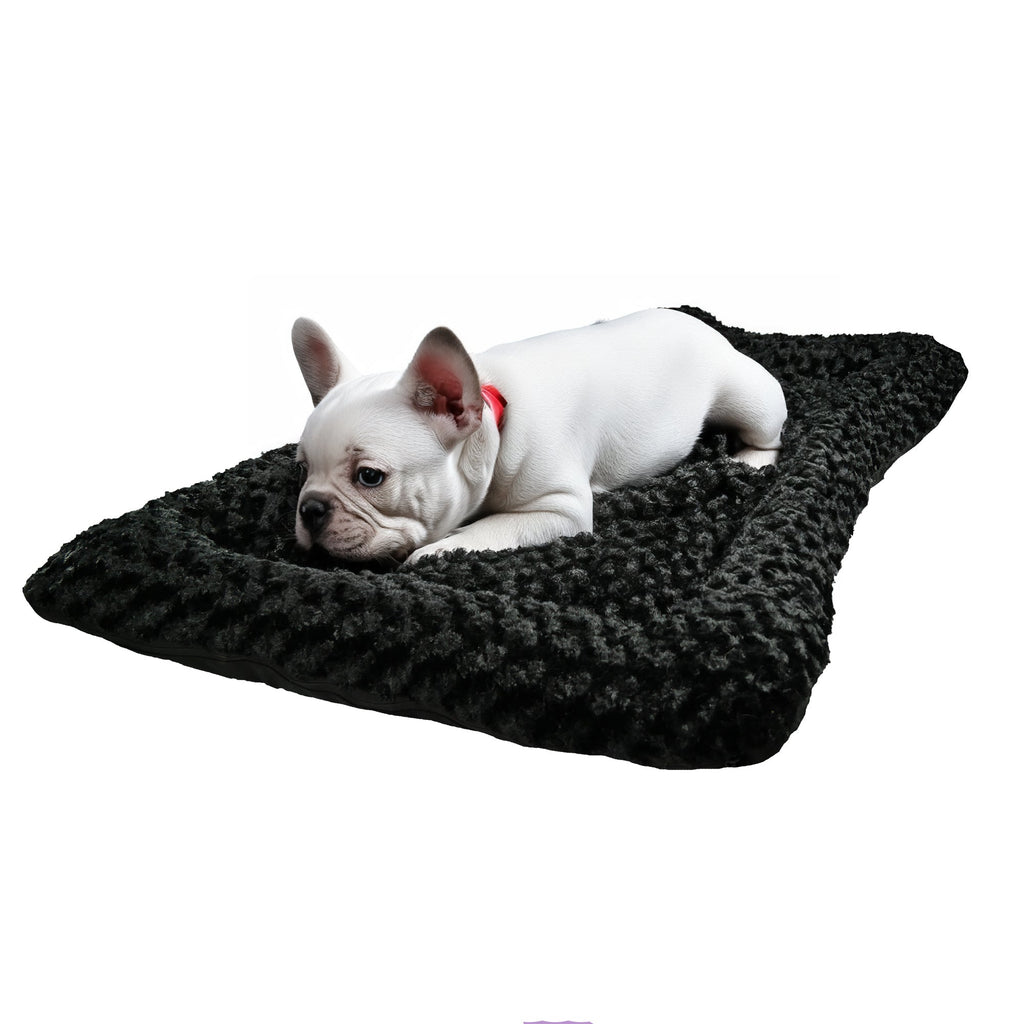 Dog Bed - Rectangle Bolstered Furvana™ 'Cloud' - Paws & Purpose