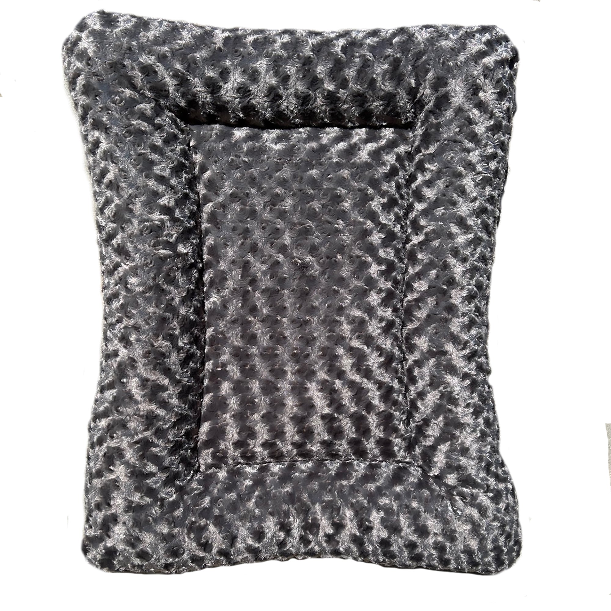 Dog Bed - Rectangle Bolstered Furvana™ 'Cloud' - Paws & Purpose