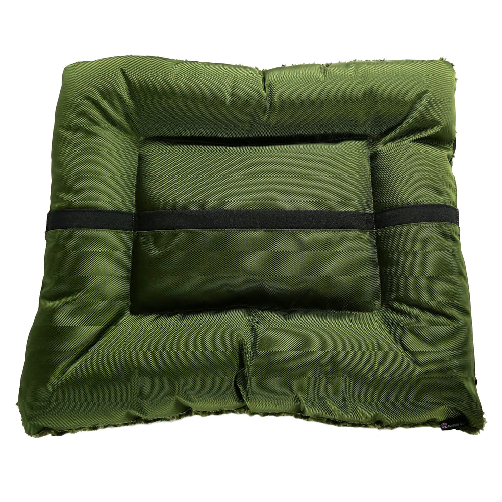 Dog Bed - Rectangle Bolstered Furvana™ 'Cloud' - Paws & Purpose