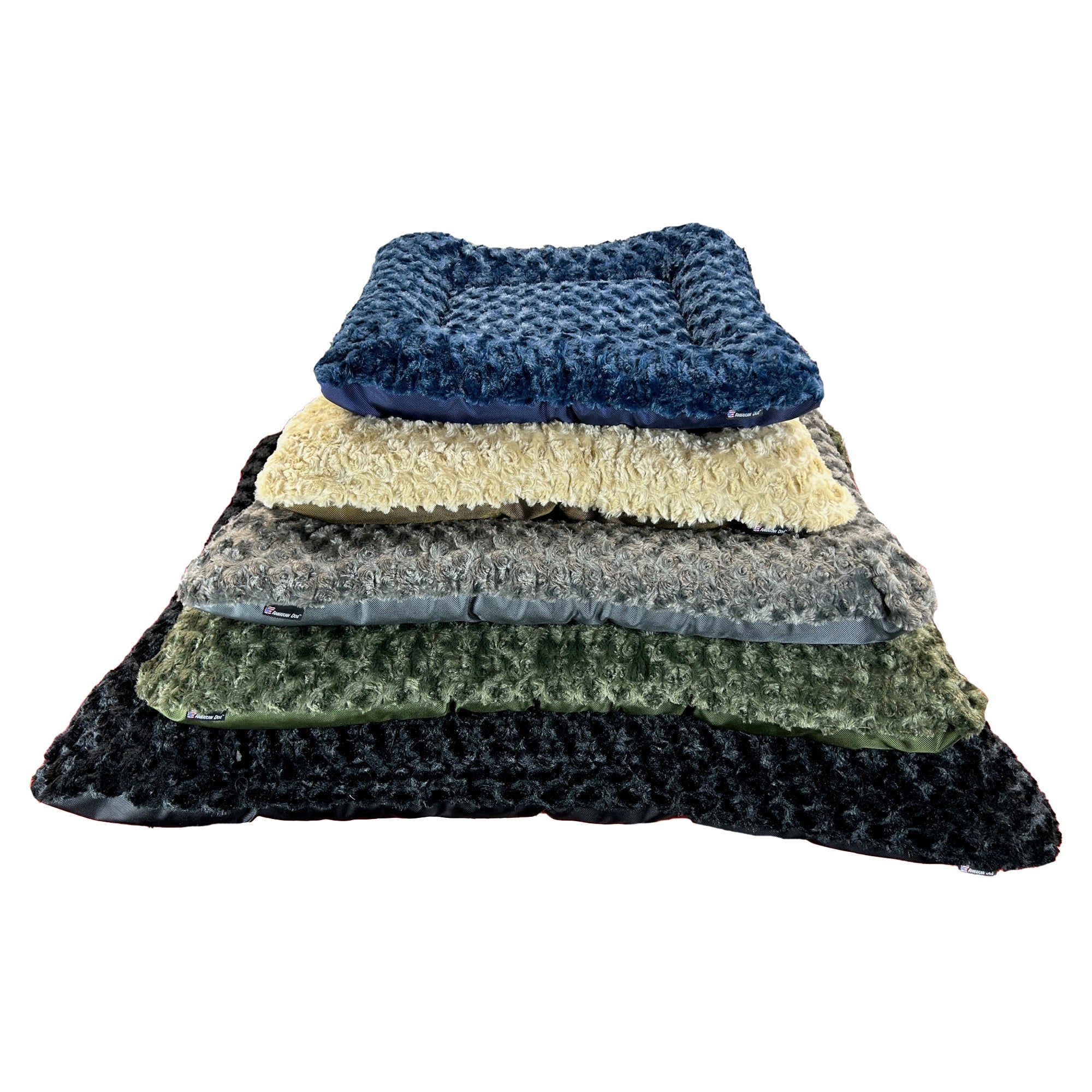 Dog Bed - Rectangle Bolstered Furvana™ 'Cloud' - Paws & Purpose