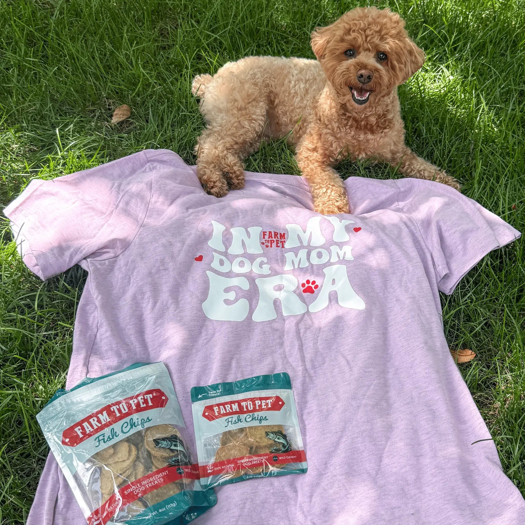 "Dog Mom Era" T-shirt | Paw-fect Gift for Dog Moms Farm To Pet