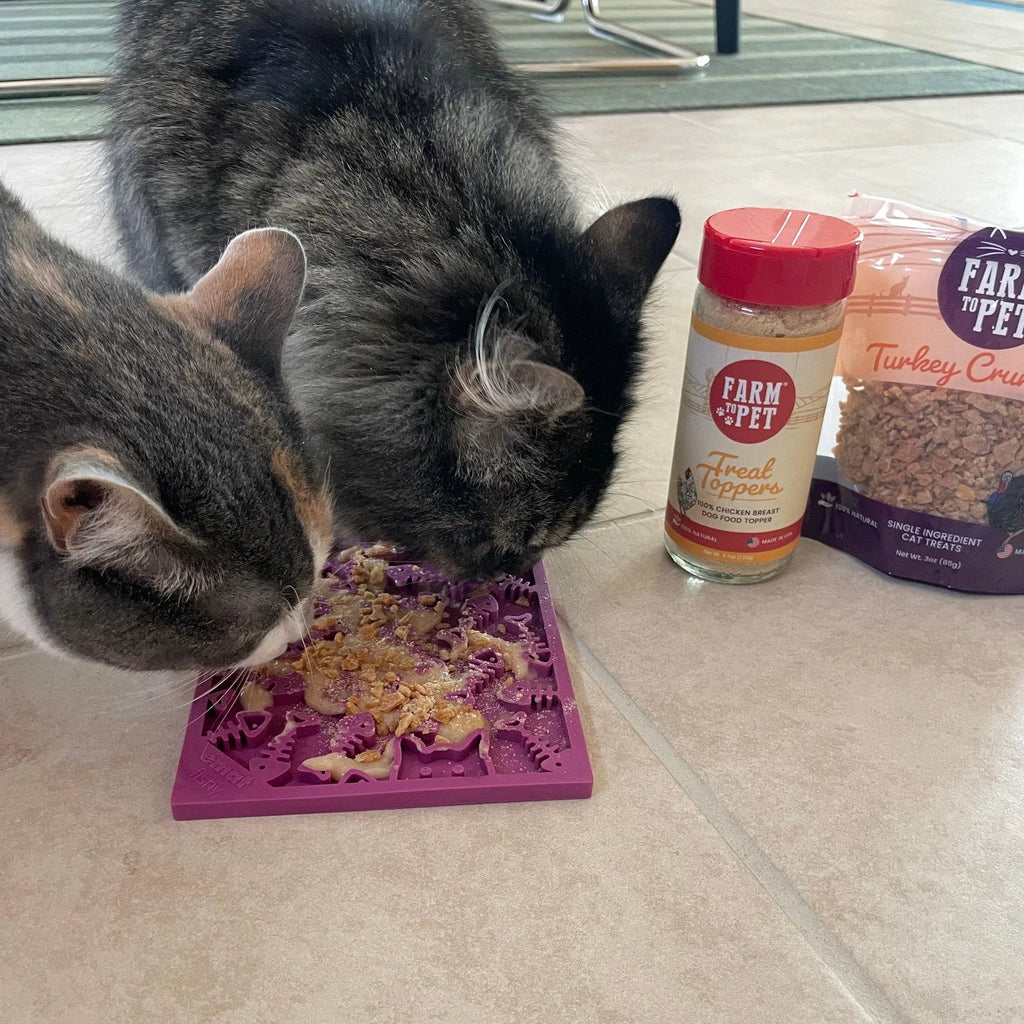 Lick Mats for Cats and Small Dogs Farm To Pet