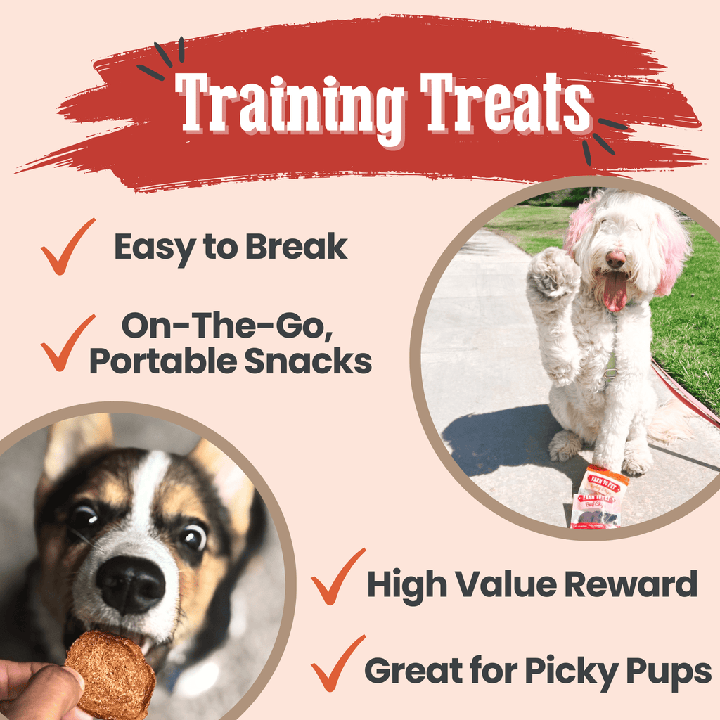 Puppy Packs 'n Snacks Dog Treat Starter Pack | Single-Ingredient Training Treats Farm To Pet