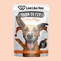 Live Like Roo Turkey Chips for Dogs | Dog Treats That Give Back Farm To Pet