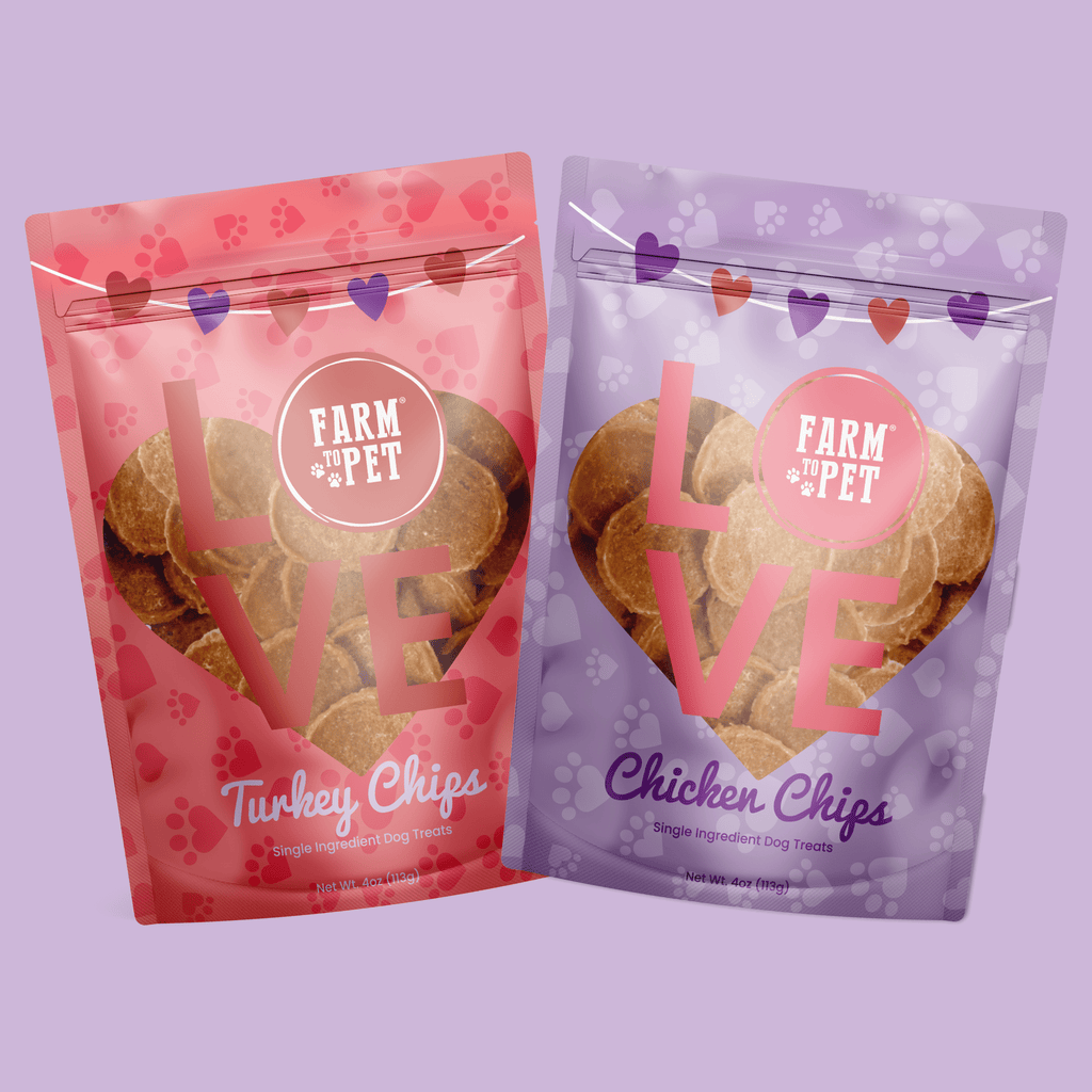 Puppy Love Dog Treat Duo | Poultry Chip Variety Pack Farm To Pet