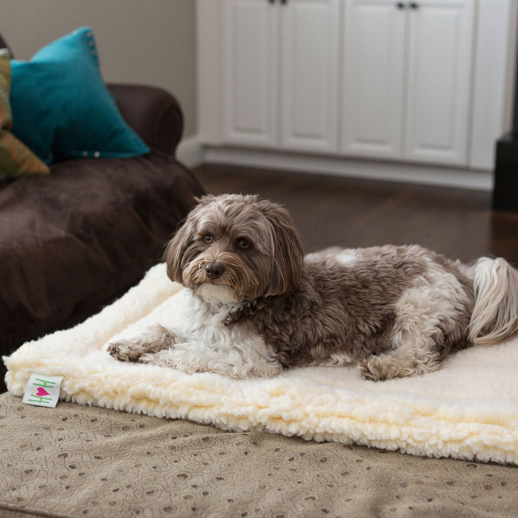 HuggleFleece® Mat Cat & Dog Bed - Paws & Purpose